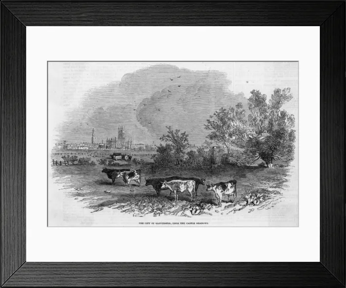 Framed Print : GLOUCESTER Framed Print : GLOUCESTER