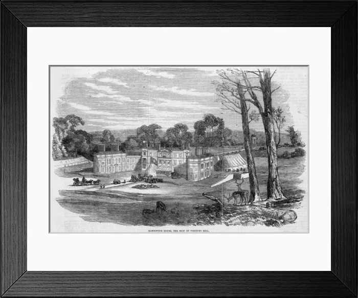 Framed Print : Hawkstone House Framed Print : Hawkstone House