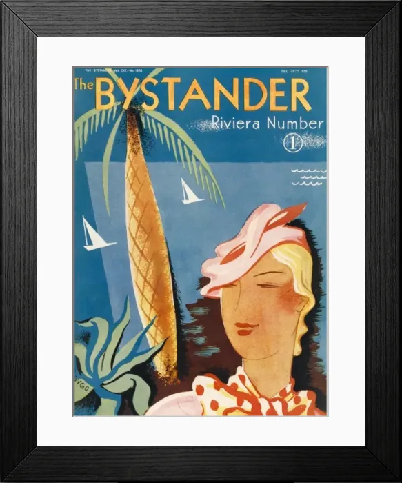 Framed Print : Bystander Riviera Number Framed Print : Bystander Riviera Number