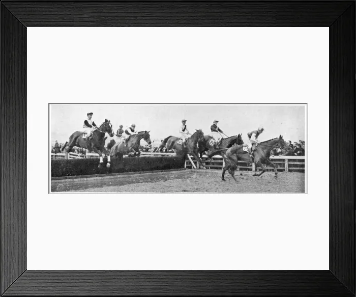 Framed Print : Gold Cup Day at Cheltenham, 1945 Framed Print : Gold Cup Day at Cheltenham, 1945
