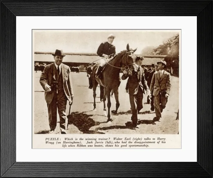 Framed Print : Winner of the One Thousand Guineas at Newmarket, 1943 Framed Print : Winner of the One Thousand Guineas at Newmarket, 1943