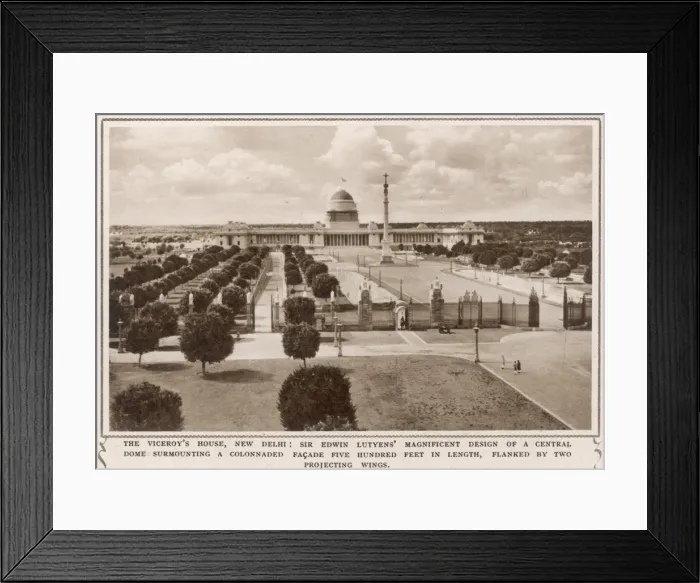 Framed Print : Viceroys House, New Delhi Framed Print : Viceroys House, New Delhi