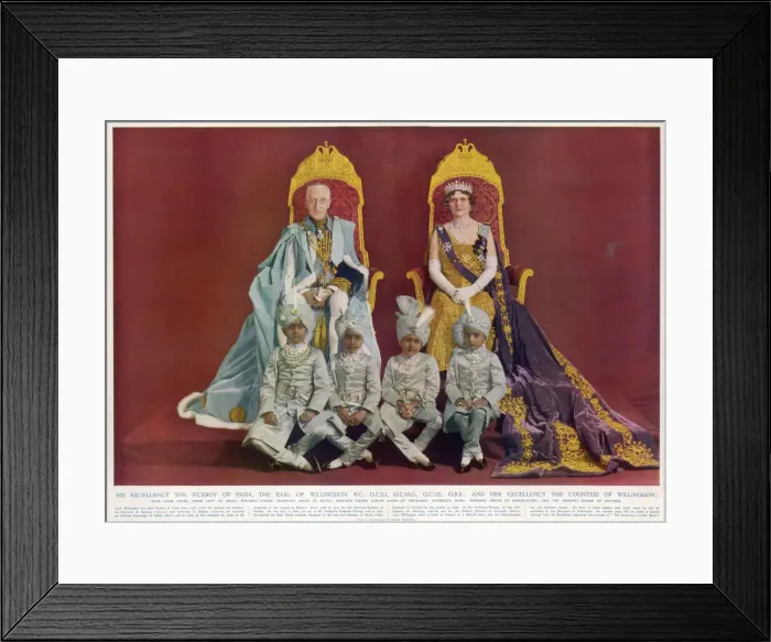 Framed Print : The Viceroy of India, Lord Willingdon Framed Print : The Viceroy of India, Lord Willingdon