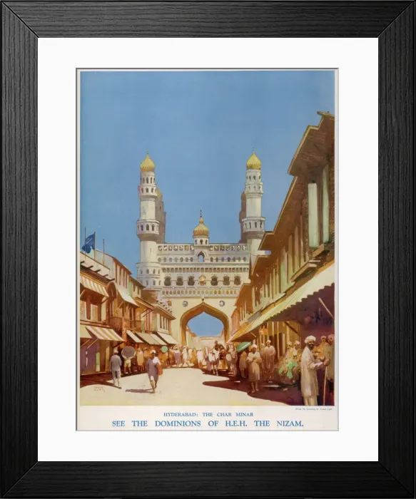 Framed Print : Hyderabad: The Char Minar