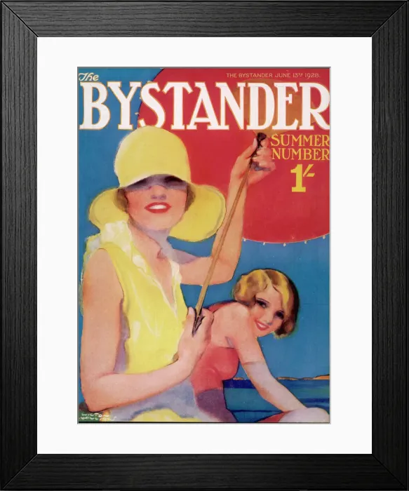 Framed Print : The Bystander Summer Number 1928 Framed Print : The Bystander Summer Number 1928