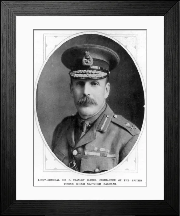 Framed Print : Lieutenant-General Sir F Stanley Maude Framed Print : Lieutenant-General Sir F Stanley Maude