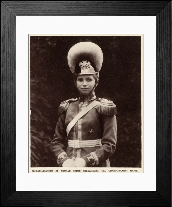 Framed Print : Grand Duchess Maria Nikolaevna of Russia Framed Print : Grand Duchess Maria Nikolaevna of Russia