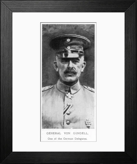 Framed Print : General von Gundell Framed Print : General von Gundell