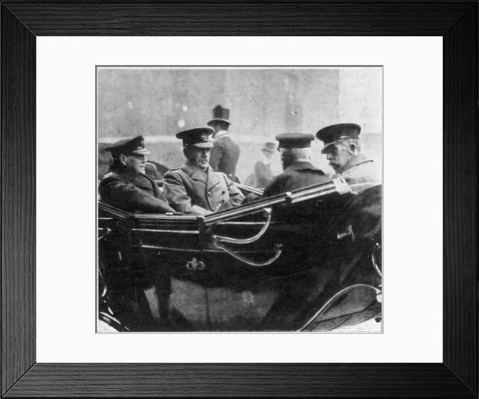 Framed Print : The Opening of Parliament Procession 1918 Framed Print : The Opening of Parliament Procession 1918