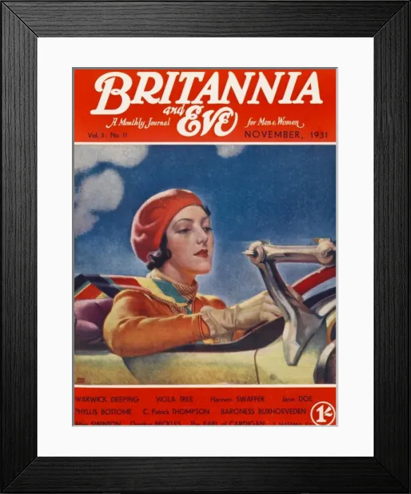 Framed Print : Britannia and Eve, November 1931