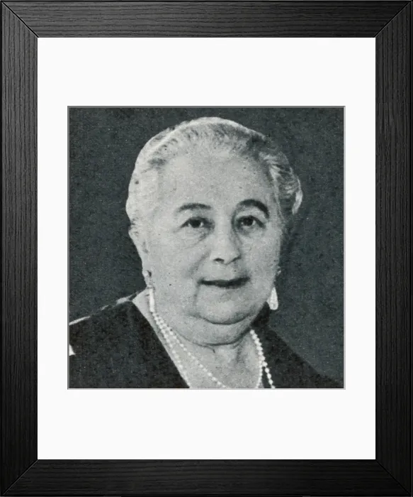 Framed Print : Baroness Orczy(1865-1947) Framed Print : Baroness Orczy(1865-1947)