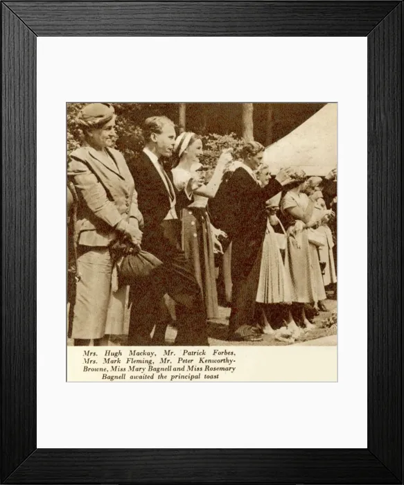 Framed Print : The wedding of Miss Monique Bohn to Count Alphonse Kinsky Framed Print : The wedding of Miss Monique Bohn to Count Alphonse Kinsky