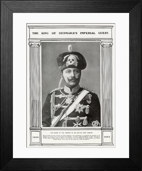 Framed Print : Wilhelm II, German Emperor Framed Print : Wilhelm II, German Emperor