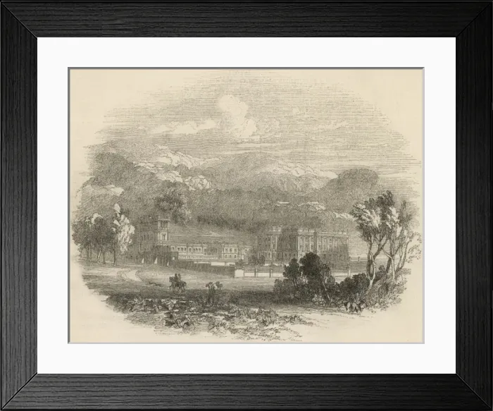 Framed Print : Chatsworth, Palace of the Peak Framed Print : Chatsworth, Palace of the Peak