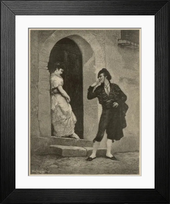 Framed Print : The Toreador Framed Print : The Toreador