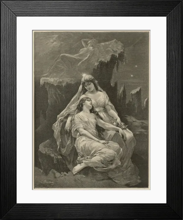 Framed Print : Winter Sleep