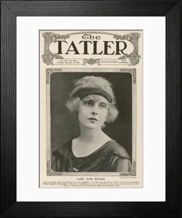 Framed Print : Lady June Butler Framed Print : Lady June Butler