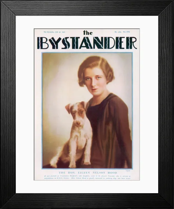 Framed Print : The Hon. Eileen Nelson Hood Framed Print : The Hon. Eileen Nelson Hood