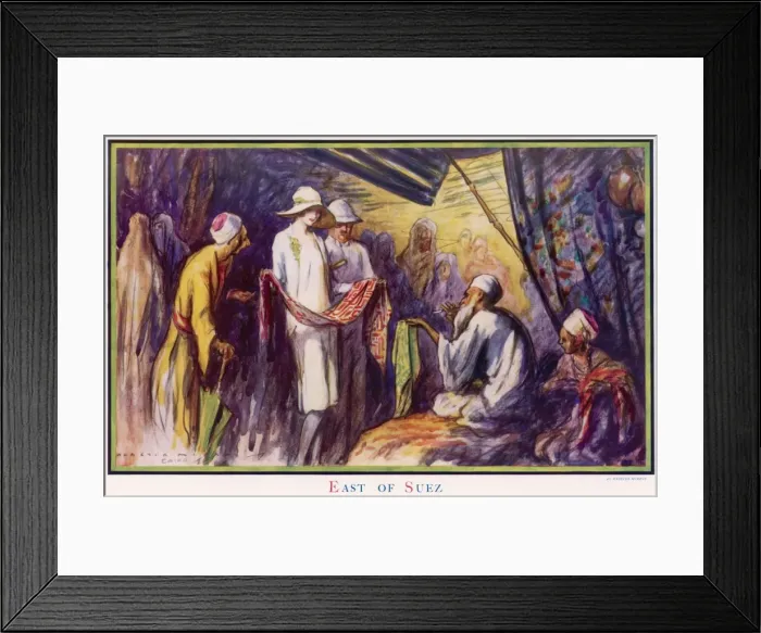 Framed Print : East of Suez by Webster Murray Framed Print : East of Suez by Webster Murray