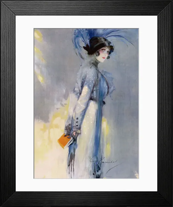 Framed Print : On the Shady Side by William Barribal Framed Print : On the Shady Side by William Barribal