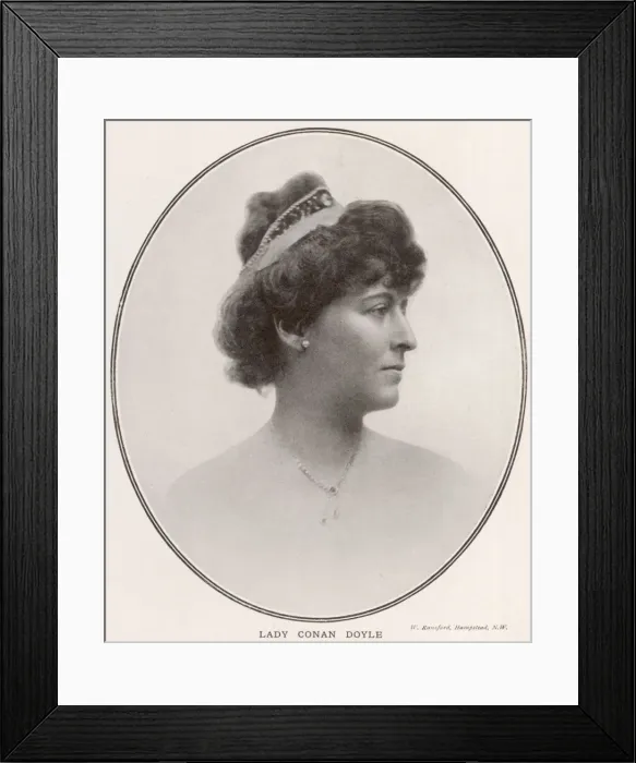 Framed Print : Lady Conan Doyle Framed Print : Lady Conan Doyle