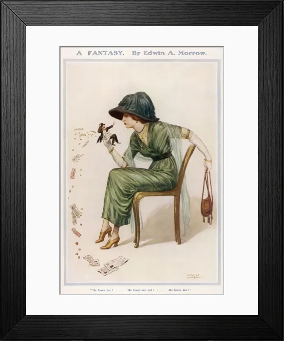 Framed Print : A Fantasy by Edwin Morrow Framed Print : A Fantasy by Edwin Morrow