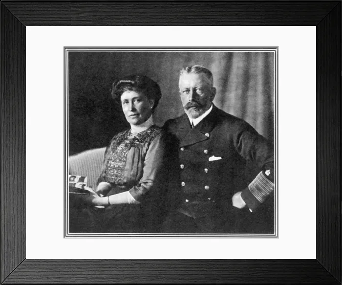 Framed Print : Prince and Princess Henry of Prussia Framed Print : Prince and Princess Henry of Prussia