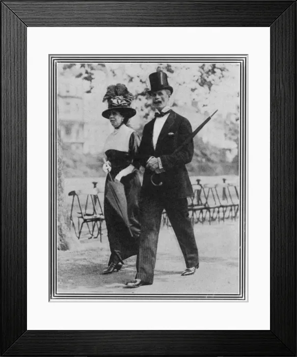 Framed Print : The Hon. George and Mrs Keppel Framed Print : The Hon. George and Mrs Keppel