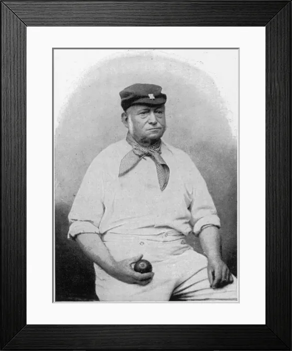 Framed Print : The Oldest Living Cricketer Framed Print : The Oldest Living Cricketer