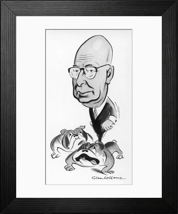 Framed Print : T. Roger Boulton, Crufts chairman Framed Print : T. Roger Boulton, Crufts chairman