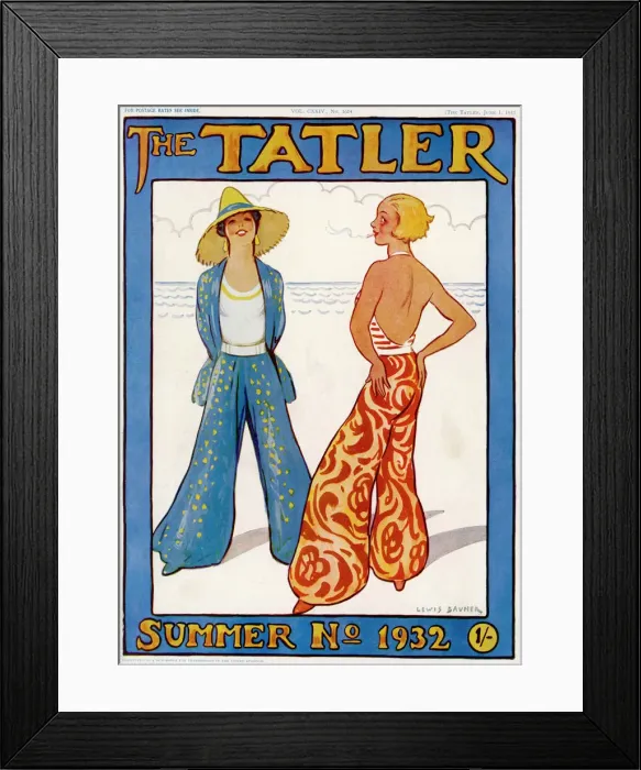 Framed Print : The Tatler Summer Number front cover 1932