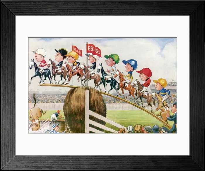 Framed Print : Some Grand National