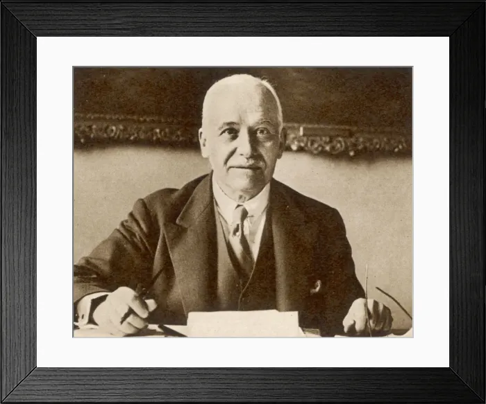 Framed Print : Sir Henri Deterding(1866-1939)