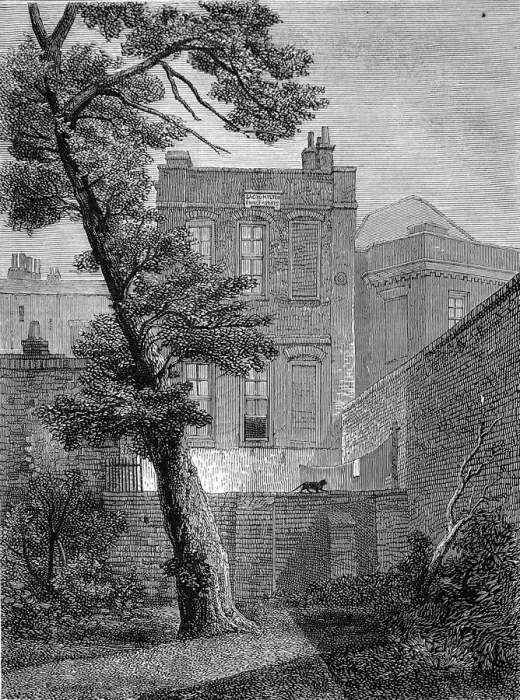 Framed Print : 19 York Street, Westminster, 1848