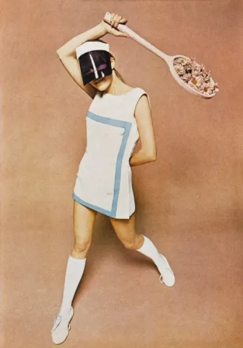 Rights Managed : 1960s tennis fashion Rights Managed : 1960s tennis fashion