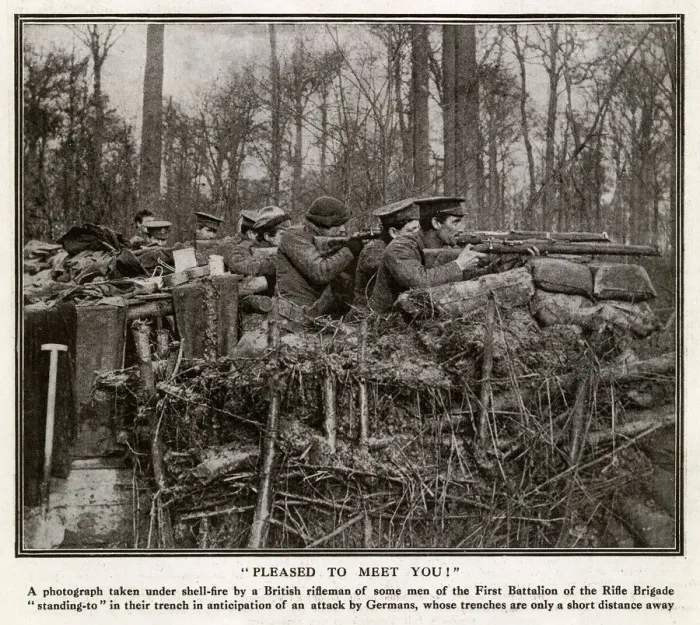 Framed Print : 1st Battalion Rifle Brigade Framed Print : 1st Battalion Rifle Brigade
