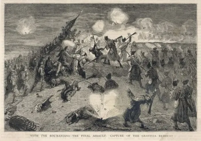 Framed Print : 1st Battle of Plevna