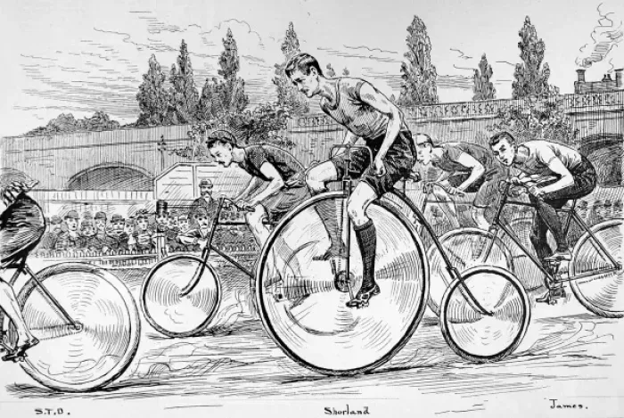 Framed Print : The 24 hour Bicycle Race at Herne Hill, 1892 Framed Print : The 24 hour Bicycle Race at Herne Hill, 1892