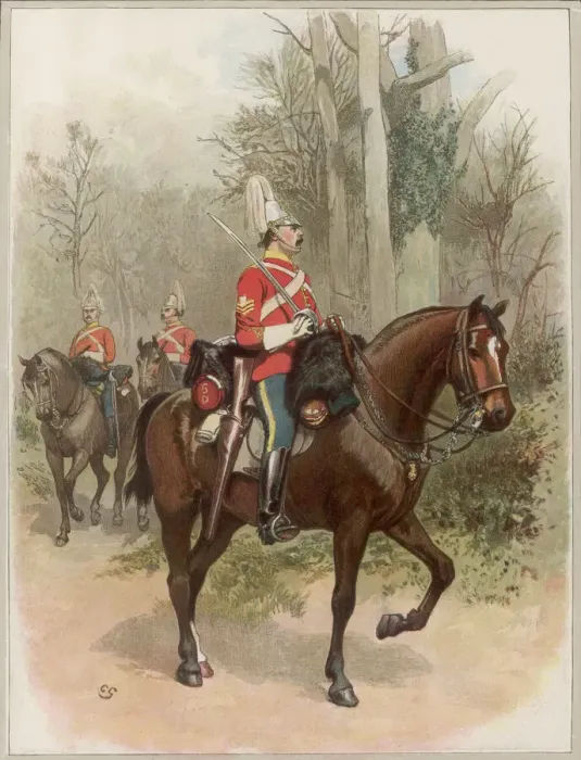 Framed Print : 6th Dragoons Enniskillen Framed Print : 6th Dragoons Enniskillen