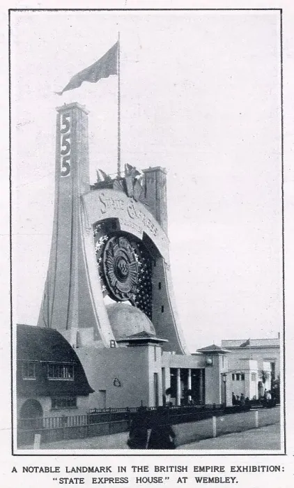 Framed Print : Accessible by rail, standing 150 ft high on 16, 000 sq. ft space, the British Empire Exhibition in Wembley, London. Date: 1924 Framed Print : Accessible by rail, standing 150 ft high on 16, 000 sq. ft space, the British Empire Exhibition in Wembley, London. Date: 1924