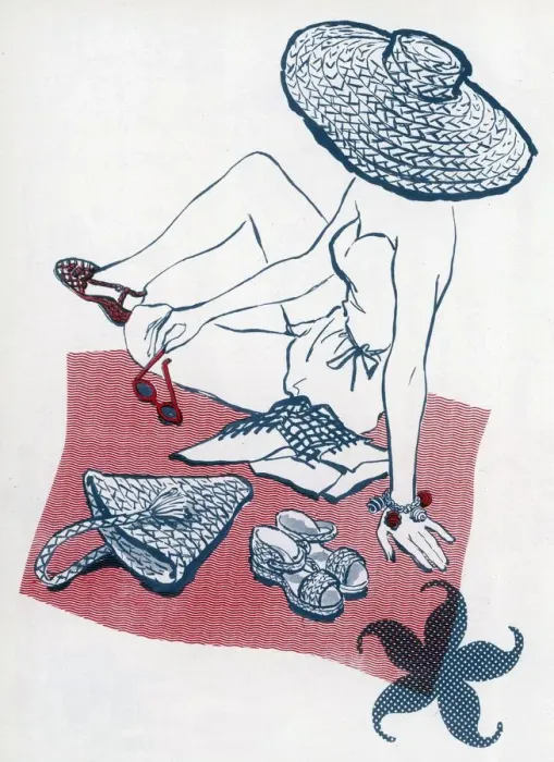 Framed Print : Accessories for Sunshine, 1954