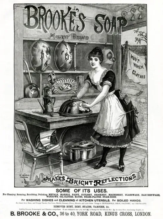 Framed Print : Advert for Brookes Soap 1890 Advert for Brookes Soap 1890 Framed Print : Advert for Brookes Soap 1890 Advert for Brookes Soap 1890