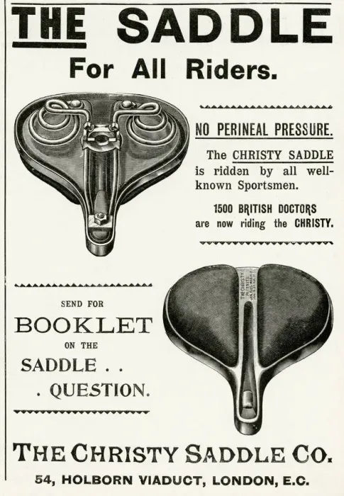 Framed Print : Advert for Christy Saddles Co. 1897 Framed Print : Advert for Christy Saddles Co. 1897