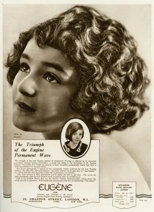 Framed Print : Advert for Eugene permanant hair waving 1922 Framed Print : Advert for Eugene permanant hair waving 1922