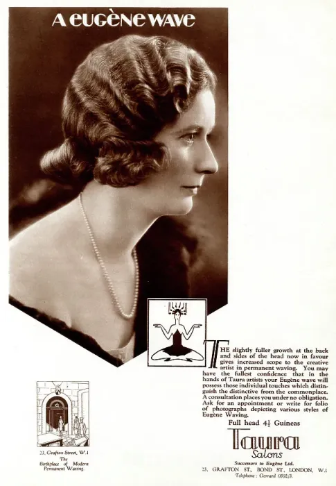 Framed Print : Advert for Eugene permanant hair waving 1929 Framed Print : Advert for Eugene permanant hair waving 1929