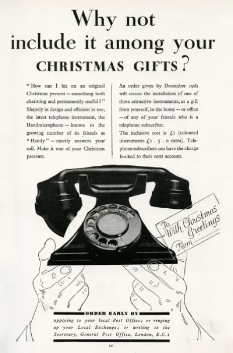 Framed Print : Advert for G. P. O telephone 1933 Framed Print : Advert for G. P. O telephone 1933
