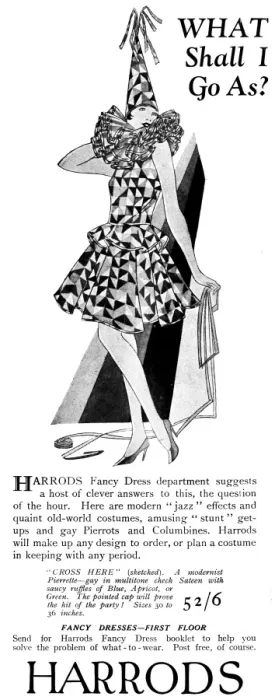 Framed Print : Advertisement for Harrods in the Sketch Framed Print : Advertisement for Harrods in the Sketch