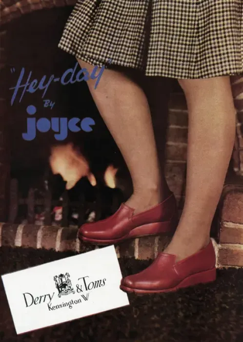 Framed Print : Advert Hey-day by Joyce shoes 1946 Framed Print : Advert Hey-day by Joyce shoes 1946