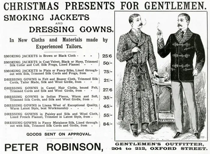 Framed Print : Advert for Peter Robinson, gentlemens clothing 1895 Framed Print : Advert for Peter Robinson, gentlemens clothing 1895