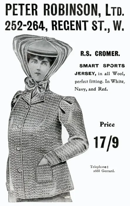 Framed Print : Advert for Peter Robinson womens clothing 1905 Framed Print : Advert for Peter Robinson womens clothing 1905